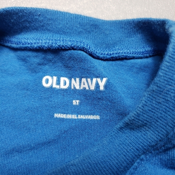 3/$15 old navy toddler boys size 5T pac-man short sleeve tshirt - Picture 3 of 6
